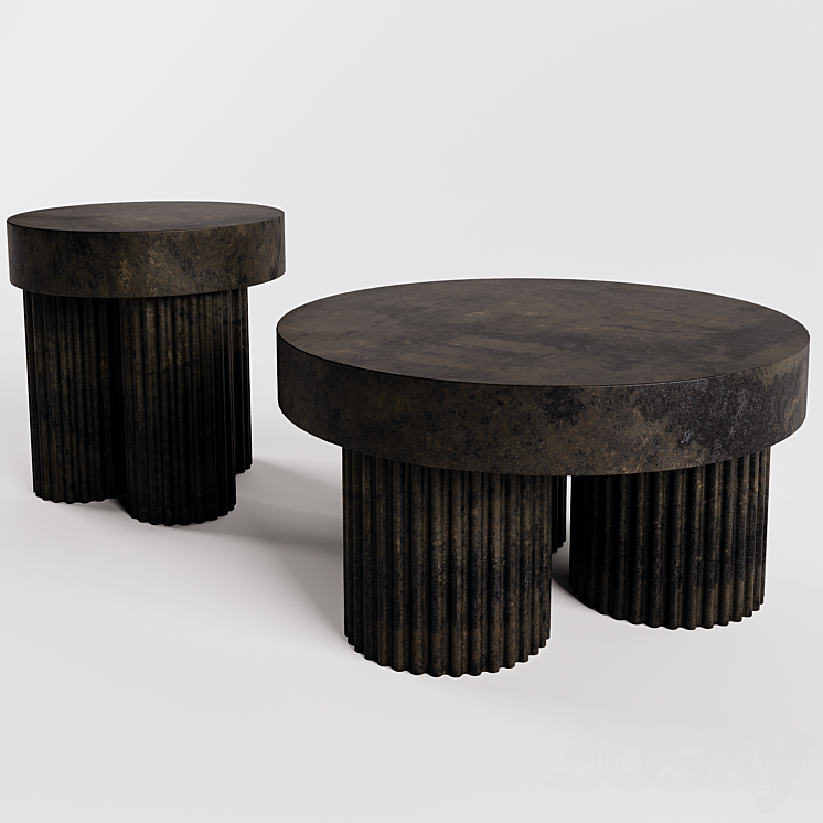 Norr11 Gear Coffee Table 3DS Max - thumbnail 1