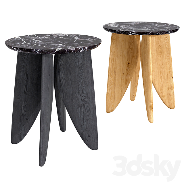 Noviembre side tables by Joel Escalona 3DSMax File - thumbnail 2