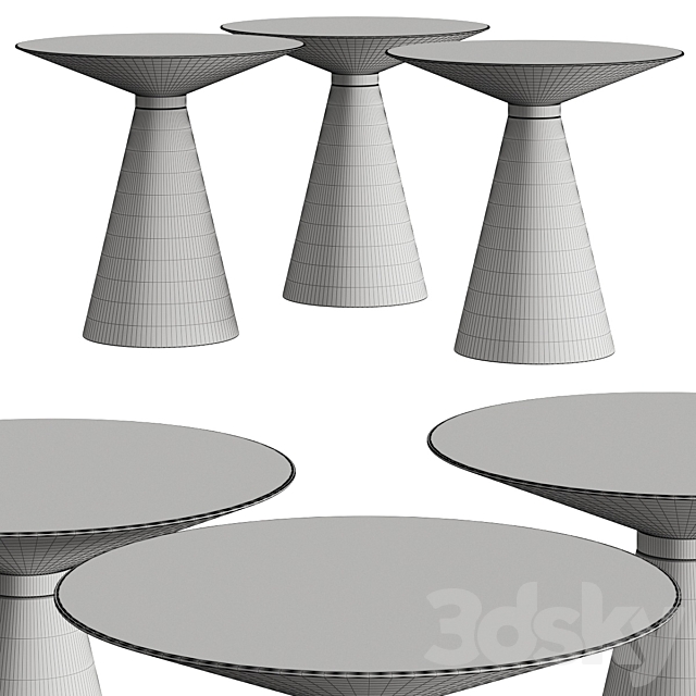 Nuevo Iris Side Tables 3DSMax File - thumbnail 2