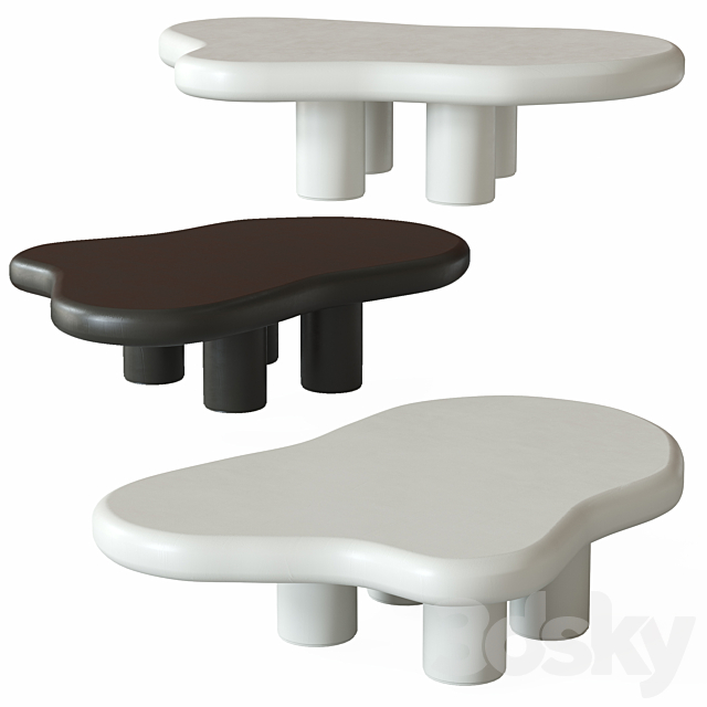 NURU COFFEE TABLE 3ds Max - thumbnail 1