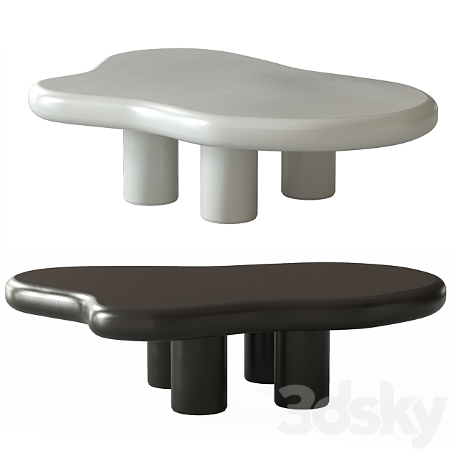 NURU COFFEE TABLE 3ds Max - thumbnail 2