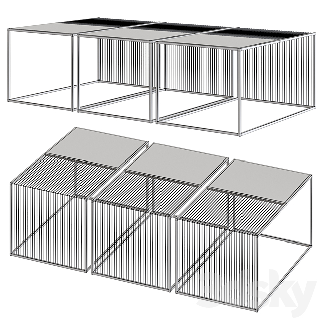 NV Gallery Skye Marble Coffee Table 3DSMax File - thumbnail 2