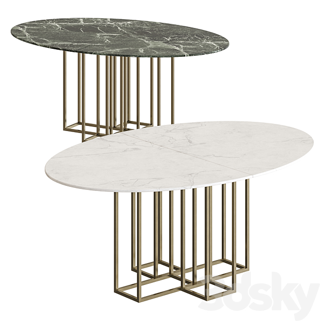 NV Gallery Valiano Dining Table 3DSMax File - thumbnail 1