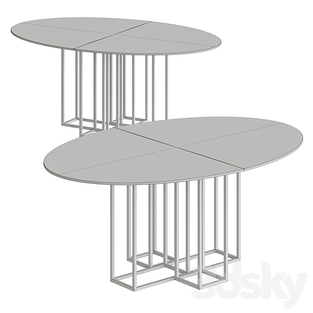 NV Gallery Valiano Dining Table 3DSMax File - thumbnail 2