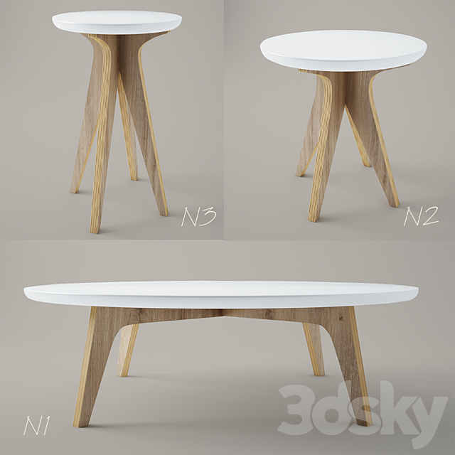 ODESD2 tables 3DSMax File - thumbnail 1