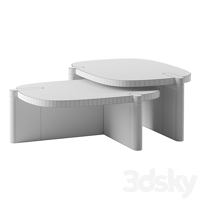 ODESSA COFFEE TABLES by YUCCA STUFF 3DSMax File - thumbnail 2