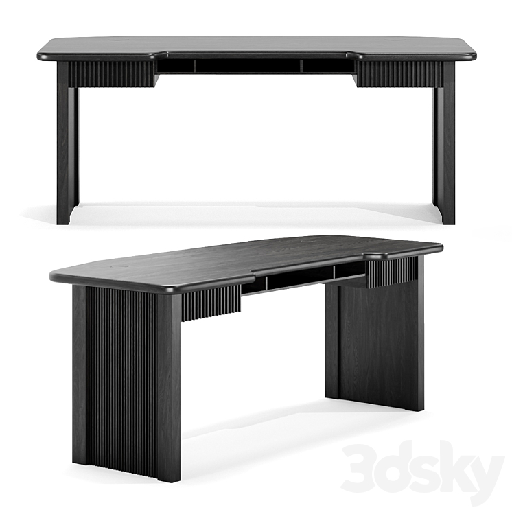 Okha – desk Geometer 3DS Max Model - thumbnail 1