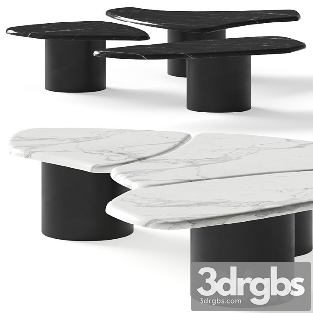 Okha Tectra Coffee Tables 3dsmax Download - thumbnail 1