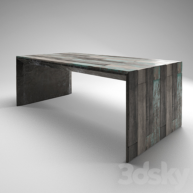 Oldwood staple 3DS Max Model - thumbnail 3