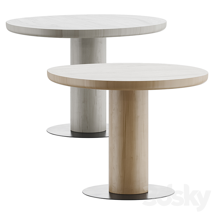 OLLE dining table 3DS Max - thumbnail 2