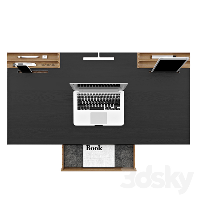 OLLLY – Desk 3DS Max Model - thumbnail 2