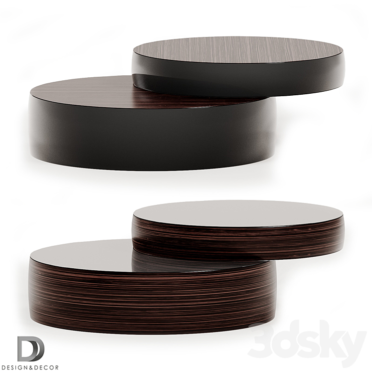 OM coffee table 3DS Max - thumbnail 1