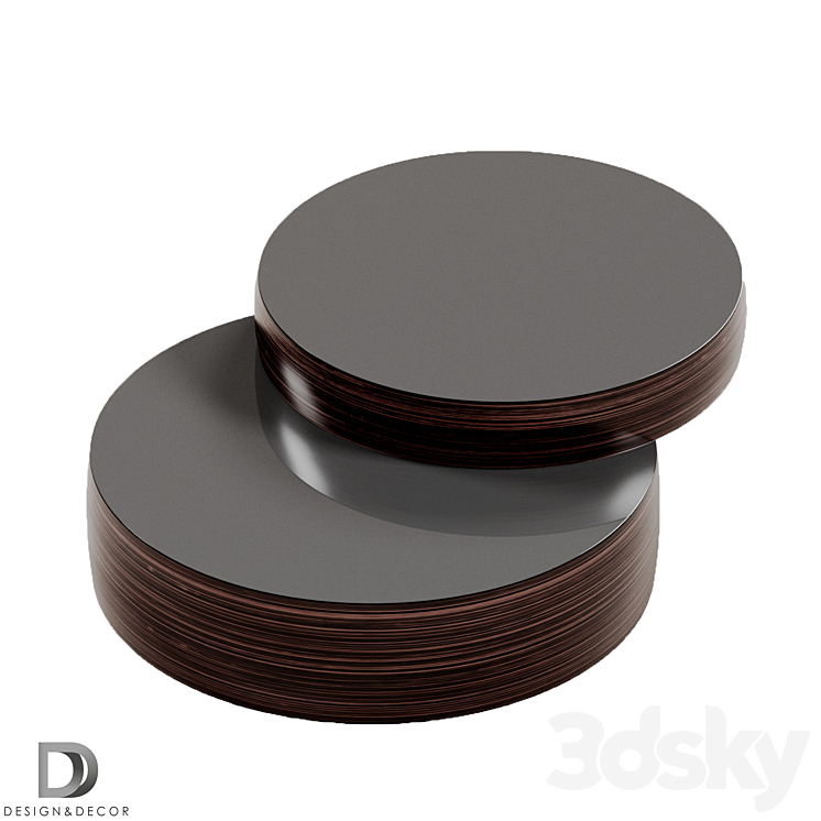 OM coffee table 3DS Max - thumbnail 2