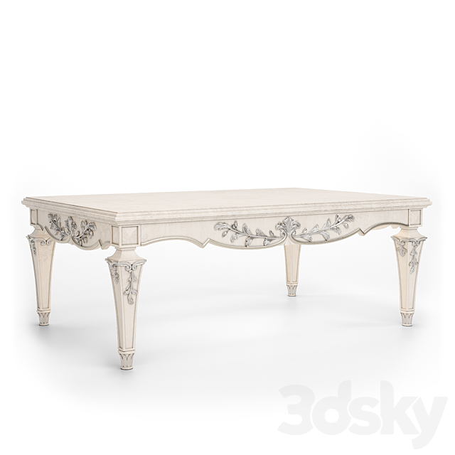 (OM) Coffee table Nicolet Romano Home 3DS Max Model - thumbnail 2