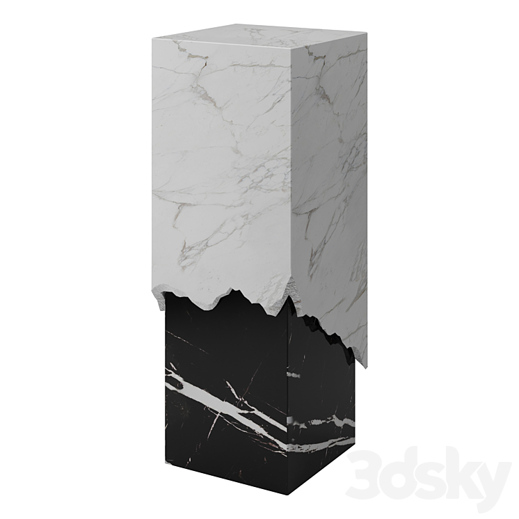 “OM PEDESTAL MARBLE “”ANTIK””” 3DS Max - thumbnail 2