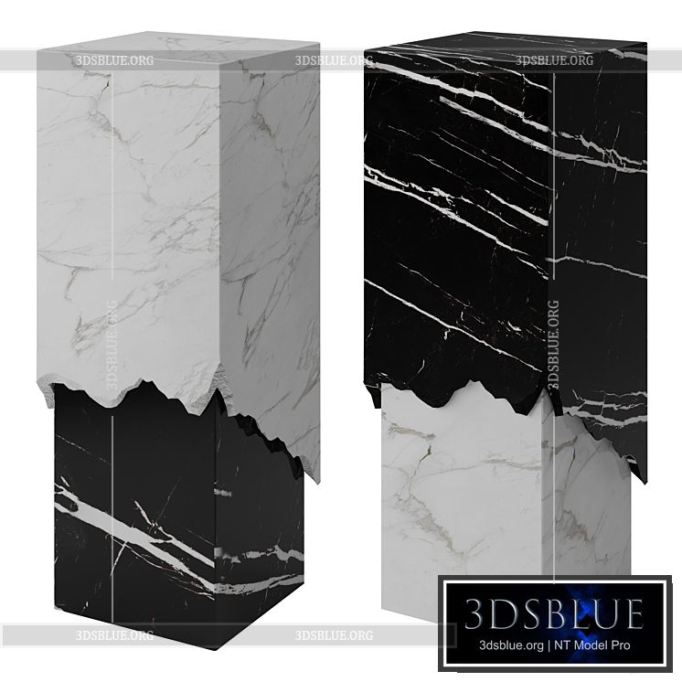 “OM PEDESTAL MARBLE “”ANTIK””” 3DS Max - thumbnail 3