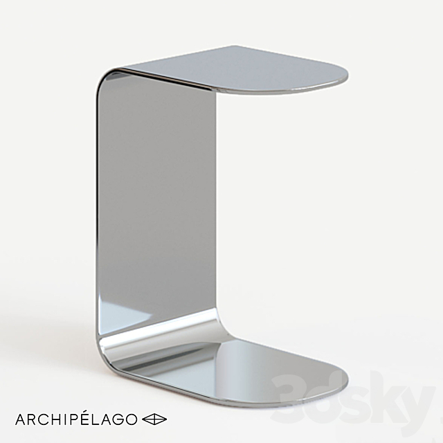 OM Table HAGEN Archipelago 3DS Max Model - thumbnail 2