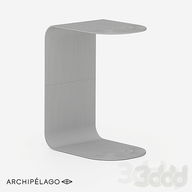 OM Table HAGEN Archipelago 3DS Max Model - thumbnail 3