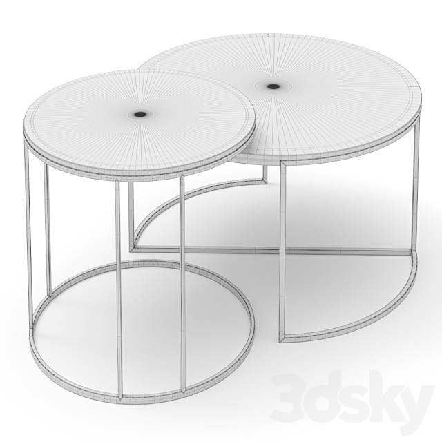 OPRIME COFFEE TABLE 5 3DS Max Model - thumbnail 3