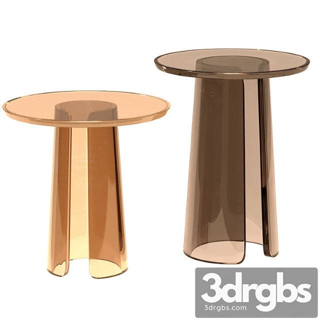 Orbit poliform side table - thumbnail 1