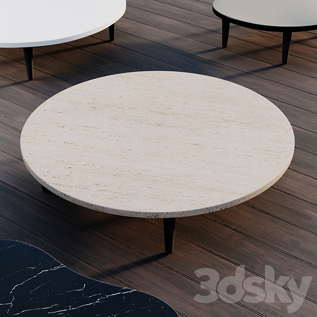 Organix Lounge Tables 3DS Max Model - thumbnail 3