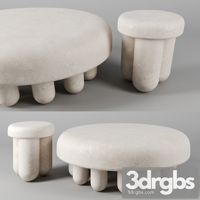 Orsetto tables by kolkhoze 2 3dsmax Download - thumbnail 1