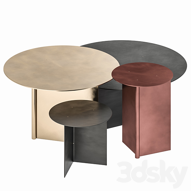 OS Coffee Tables 3DSMax File - thumbnail 1