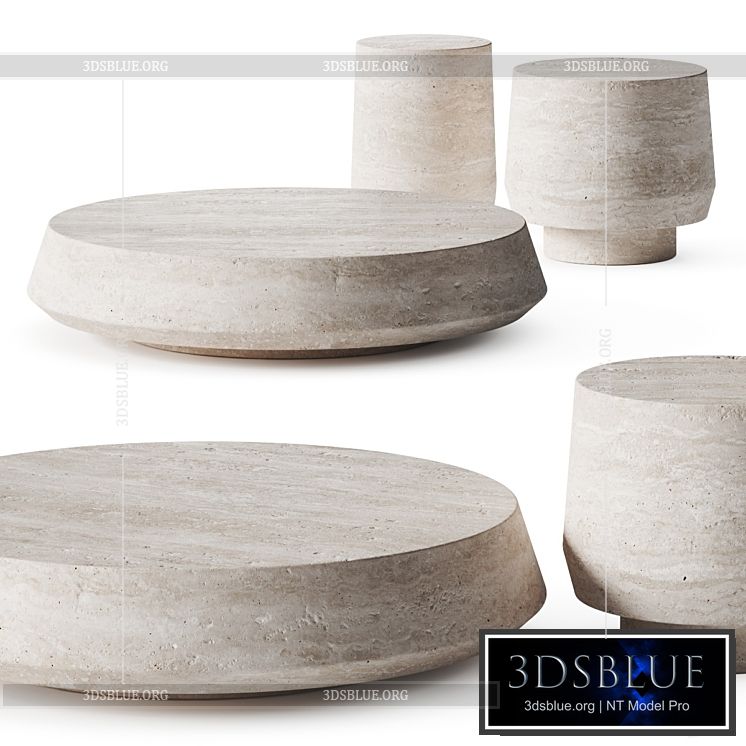 Osminin Studio Timeless Coffee Tables 3DS Max - thumbnail 3