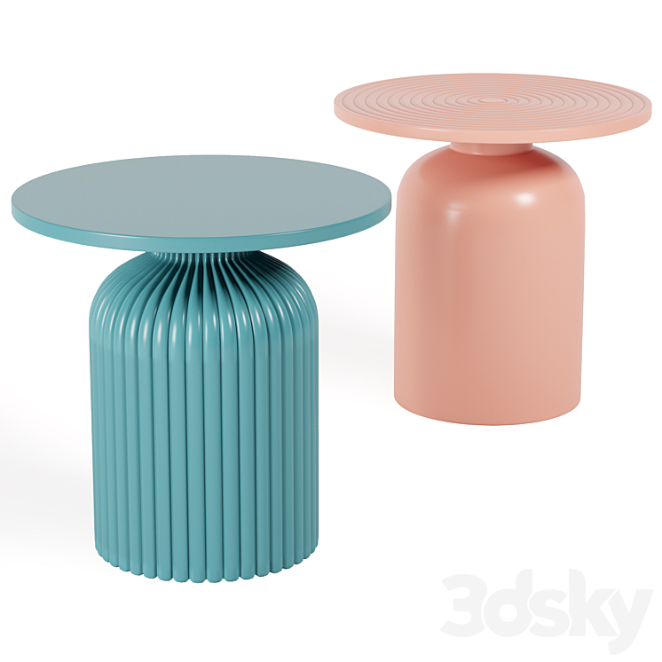 Ousmane Side Table by Maison Dada 3DS Max Model - thumbnail 1