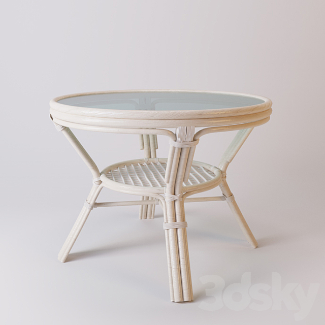 Outdoor table 3DSMax File - thumbnail 1