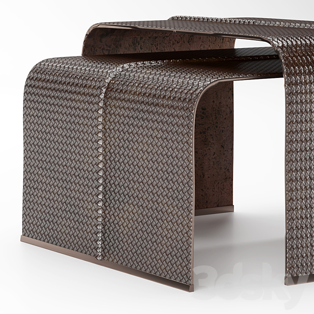 OVC Couch Table Bottega Veneta 3DSMax File - thumbnail 2