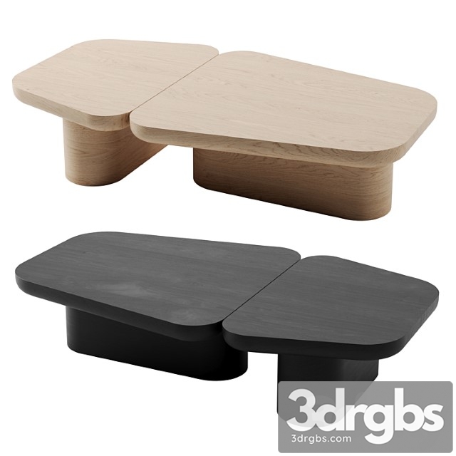 Pangea coffee table by secolo - thumbnail 1