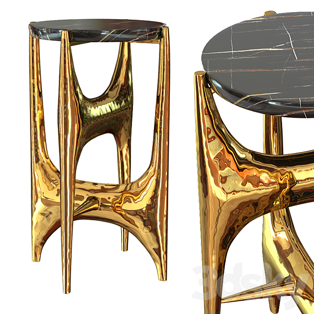 Pedestal table 3DSMax File - thumbnail 1