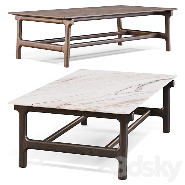 Pianca: Fushimi – Coffee Tables 3ds Max - thumbnail 3