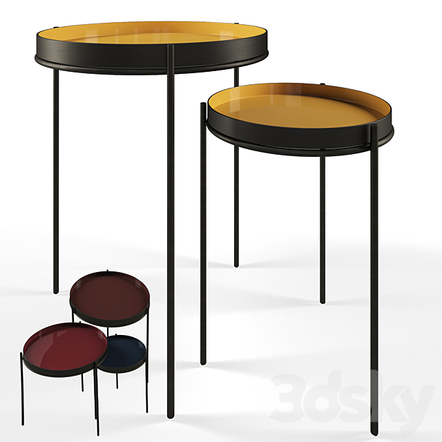 Picabea coffee table 3DSMax File - thumbnail 1