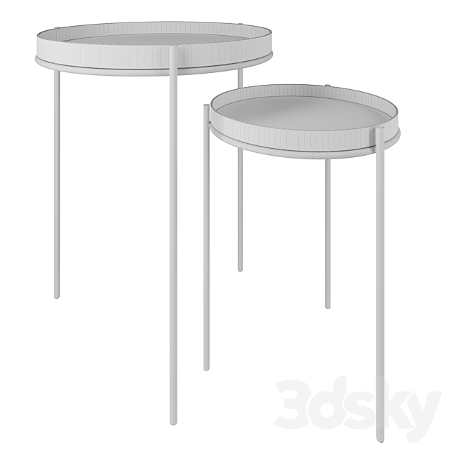 Picabea coffee table 3DSMax File - thumbnail 2