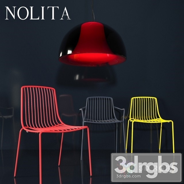 Pidreli Nolita Chair 3dsmax Download - thumbnail 1