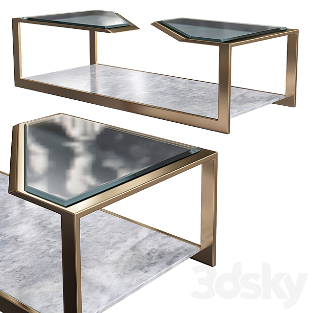 Pierre Coffe Table 3DSMax File - thumbnail 1