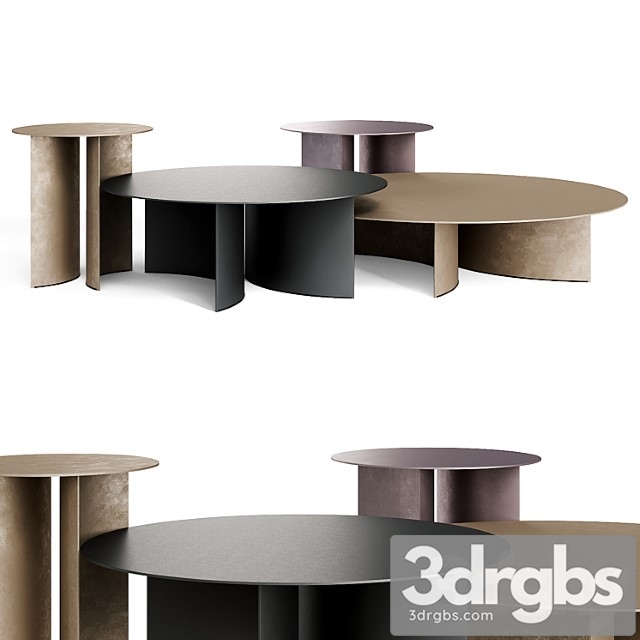 Pierre Coffee Tables By Flou 3dsmax Download - thumbnail 1