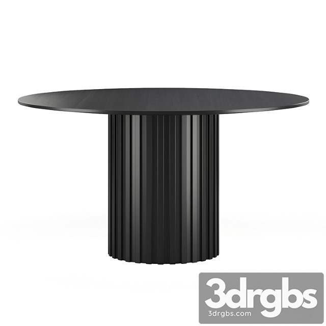 Pilar Gcleaveing ​​Dining Table 3dsmax Download - thumbnail 1