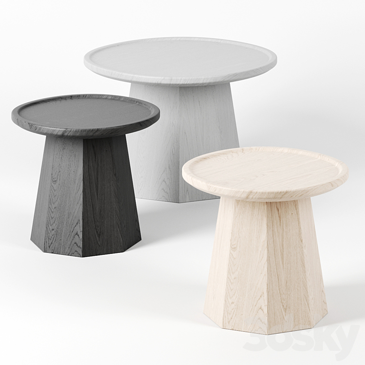 Pine Tables by Normann Copenhagen 3DS Max - thumbnail 1