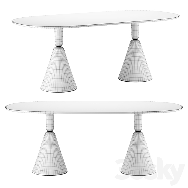 PION | Tables by Sancal 3dsMax Model - thumbnail 3