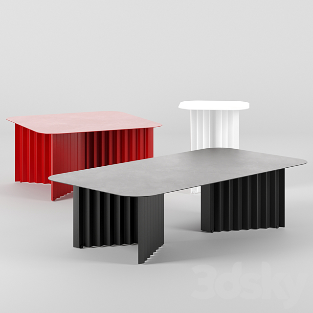 Plec tables by RS barcelona 3DSMax File - thumbnail 1