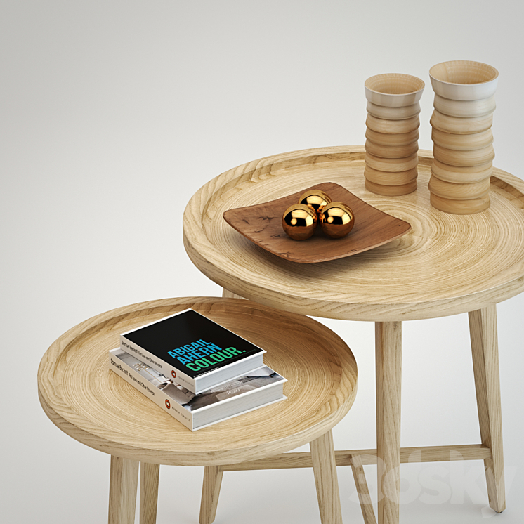 PN-Sidetable-decor 3DS Max - thumbnail 2