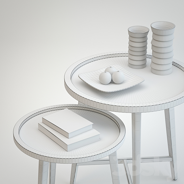 PN-Sidetable-decor 3DSMax File - thumbnail 3