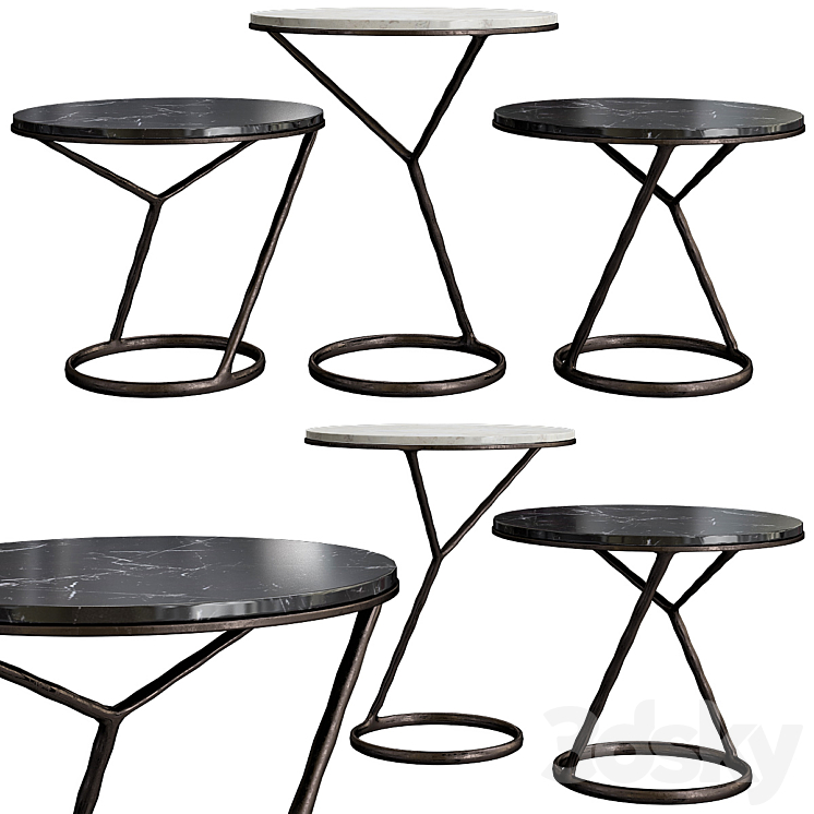 Poliform Ilda Coffee Table Low 3DS Max - thumbnail 1