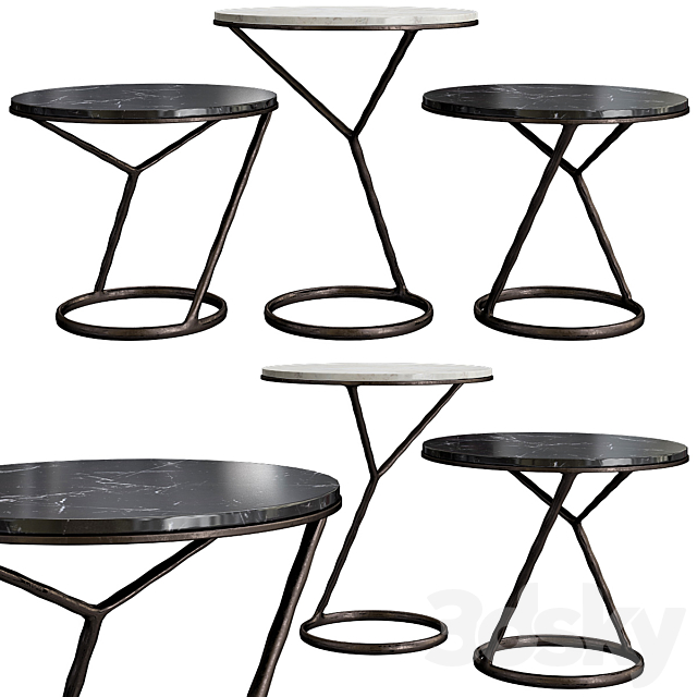 Poliform Ilda Coffee Table Low 3DSMax File - thumbnail 1