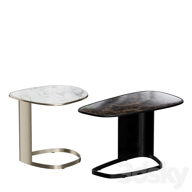 Poliform KOISHI Coffee Tables 3DSMax File - thumbnail 3