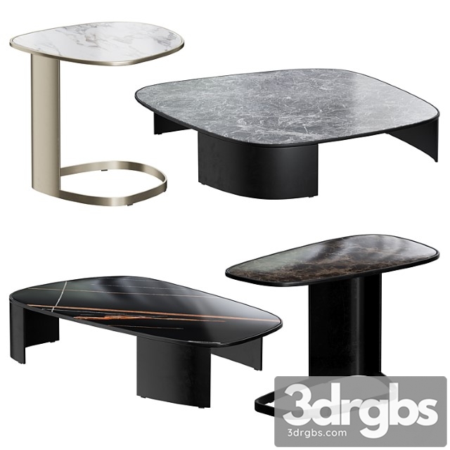 Poliform koishi coffee tables - thumbnail 1