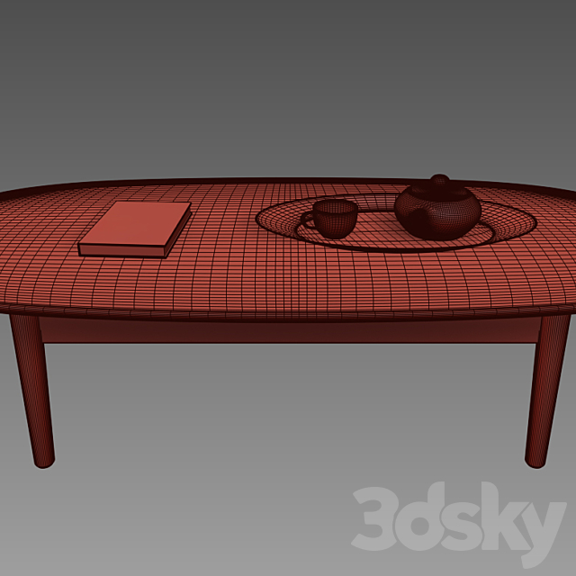 POLIFORM MAD COFFE TABLE 3DSMax File - thumbnail 2